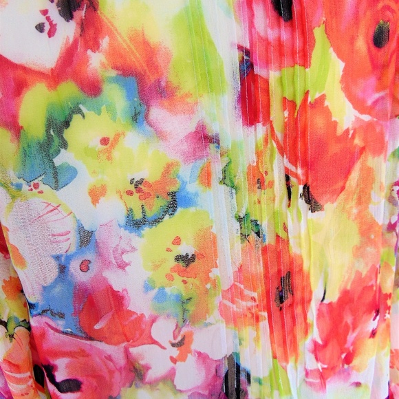 🆕🌱 Coldwater Creek Poppy Burst Blouse - Picture 5 of 6